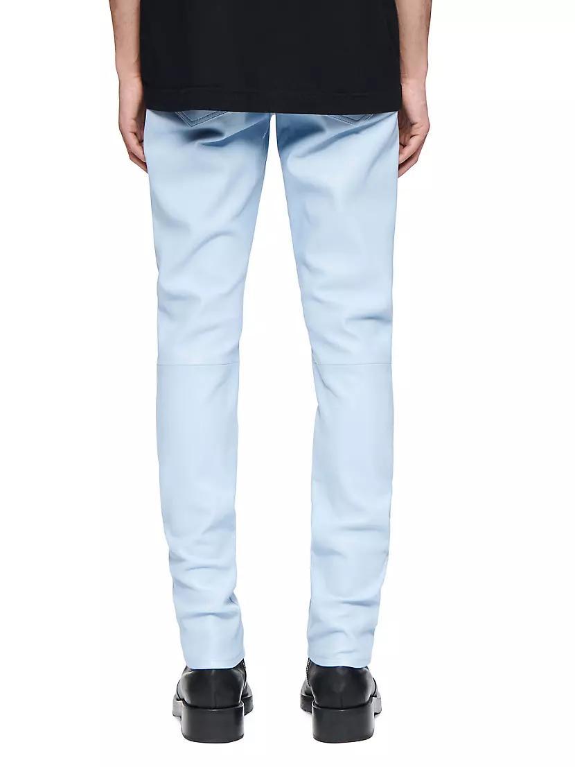 D-Stretch Leather Skinny Pants Product Image