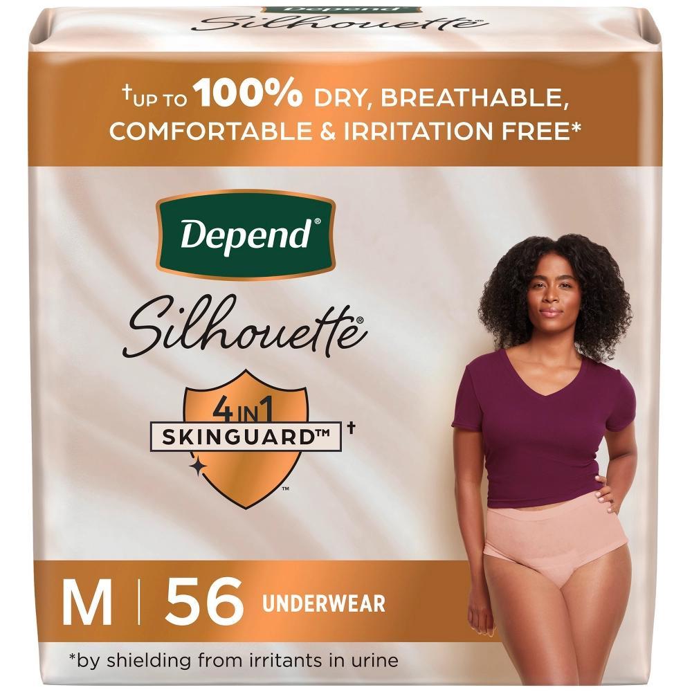 Depend Silhouette Incontinence & Postpartum Underwear for Women - Maximum Absorbency Product Image