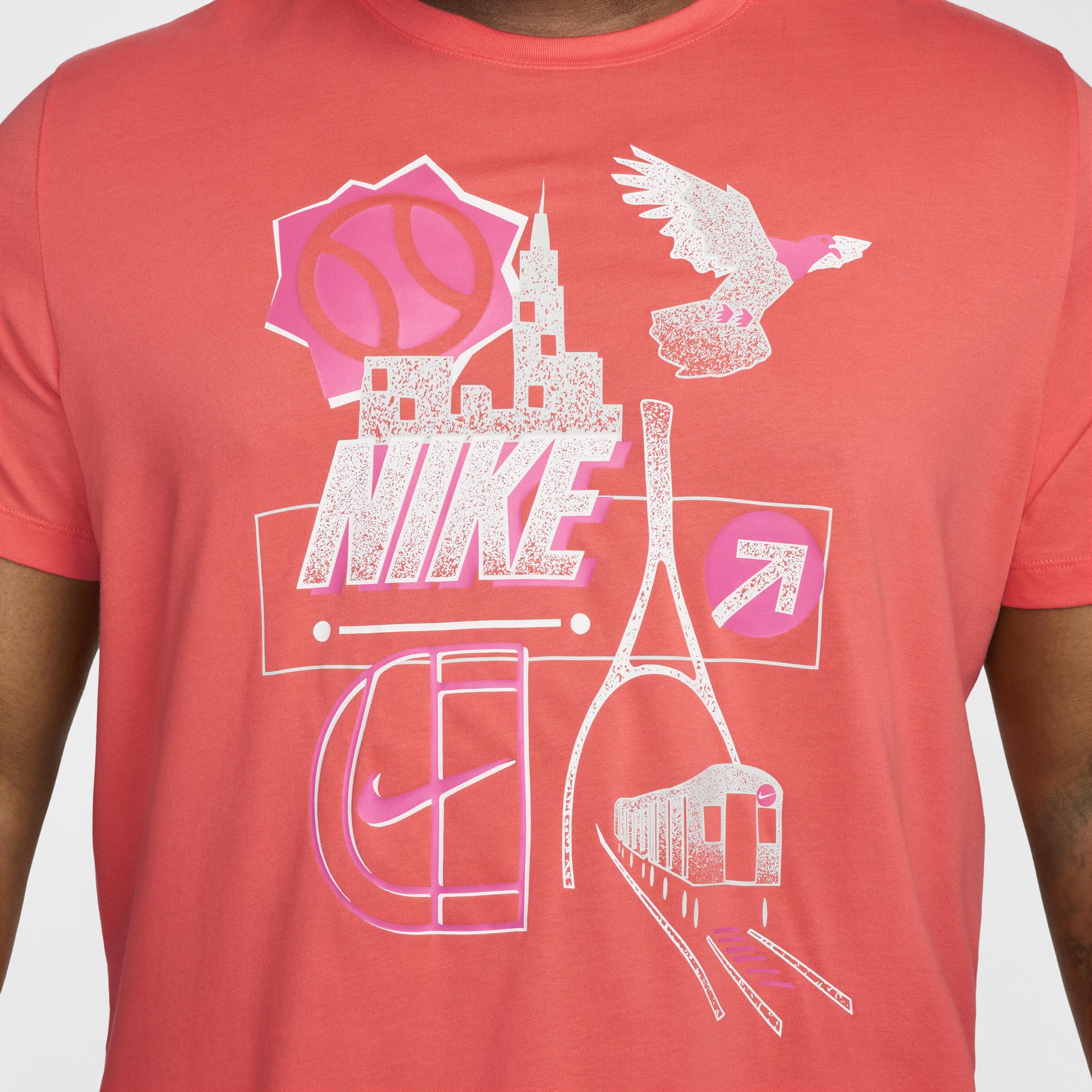 NikeCourt Men's Dri-FIT Tennis T-Shirt Product Image