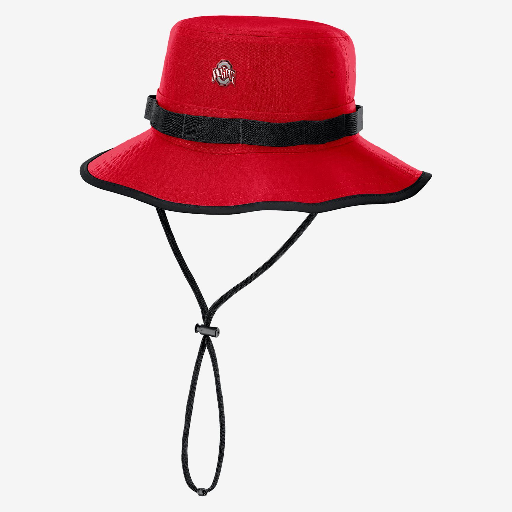 Ohio State Sideline Apex Gameday Boonie Nike Men's Dri-FIT College Bucket Hat Product Image