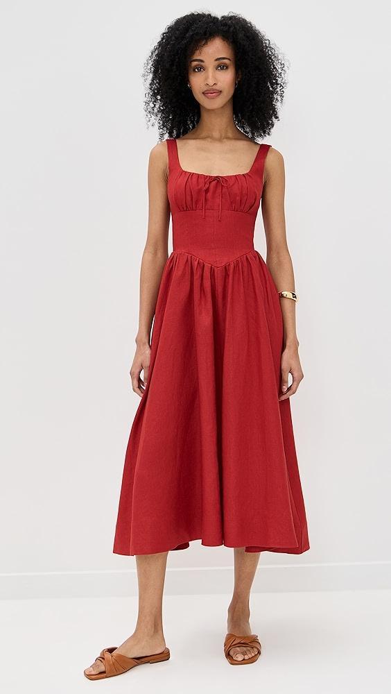 Reformation Balia Linen Dress | Shopbop Product Image