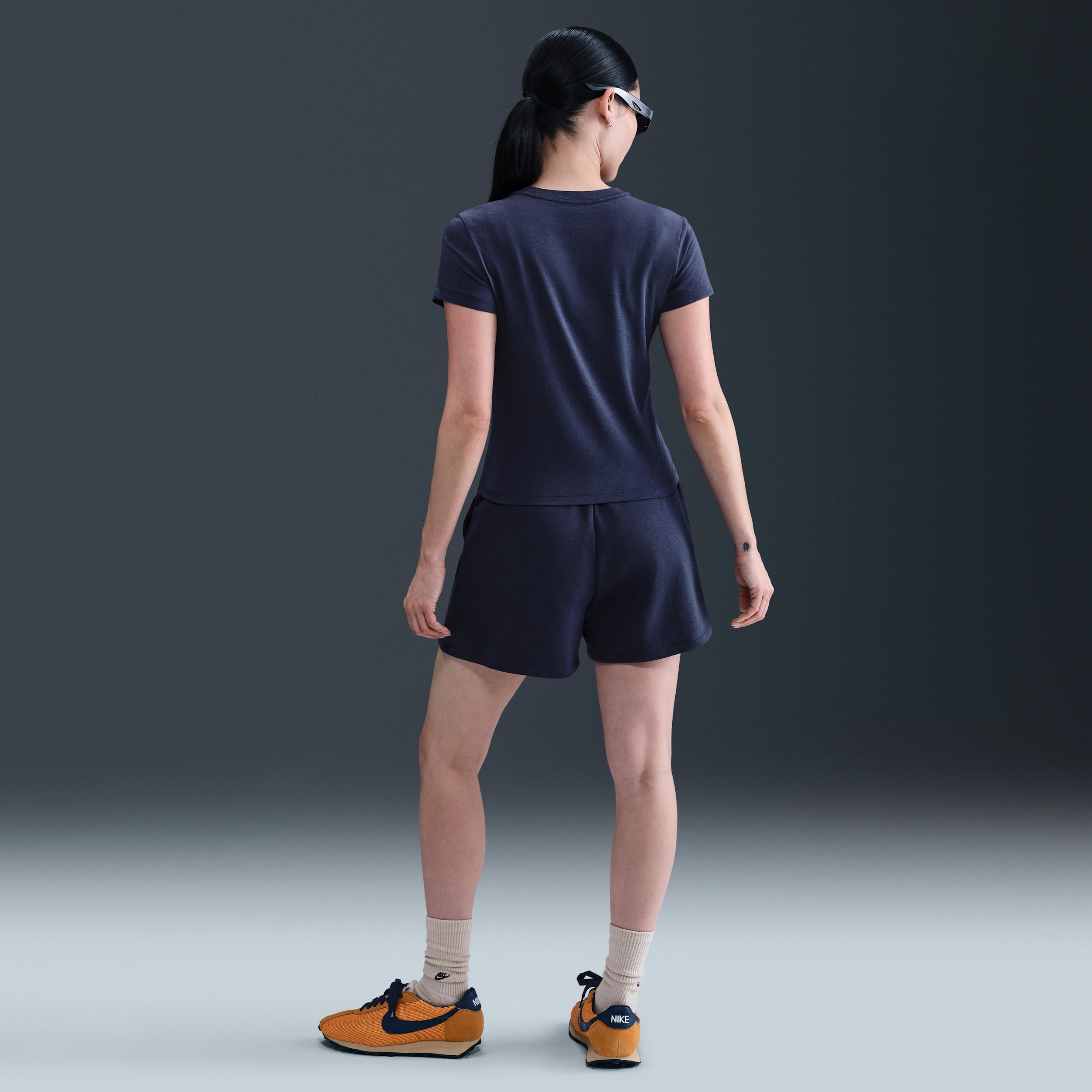 Women's Nike Sportswear Chill Terry Mid-Rise 4" French Terry Shorts Product Image