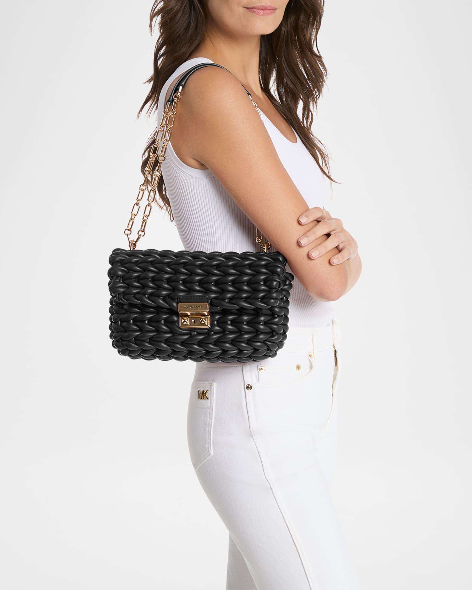 Tribeca Large Convertible Braided Shoulder Bag Product Image