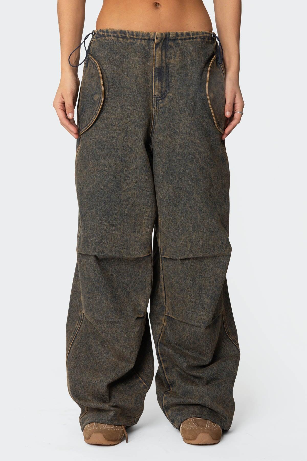 Regine Oversized Parachute Jeans Product Image