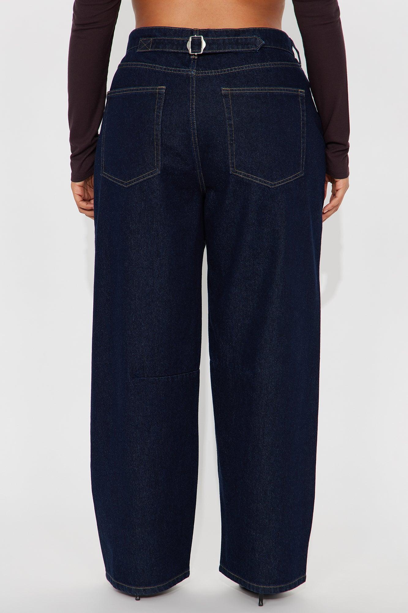 Dakota Straight Leg Jeans - Dark Denim Product Image
