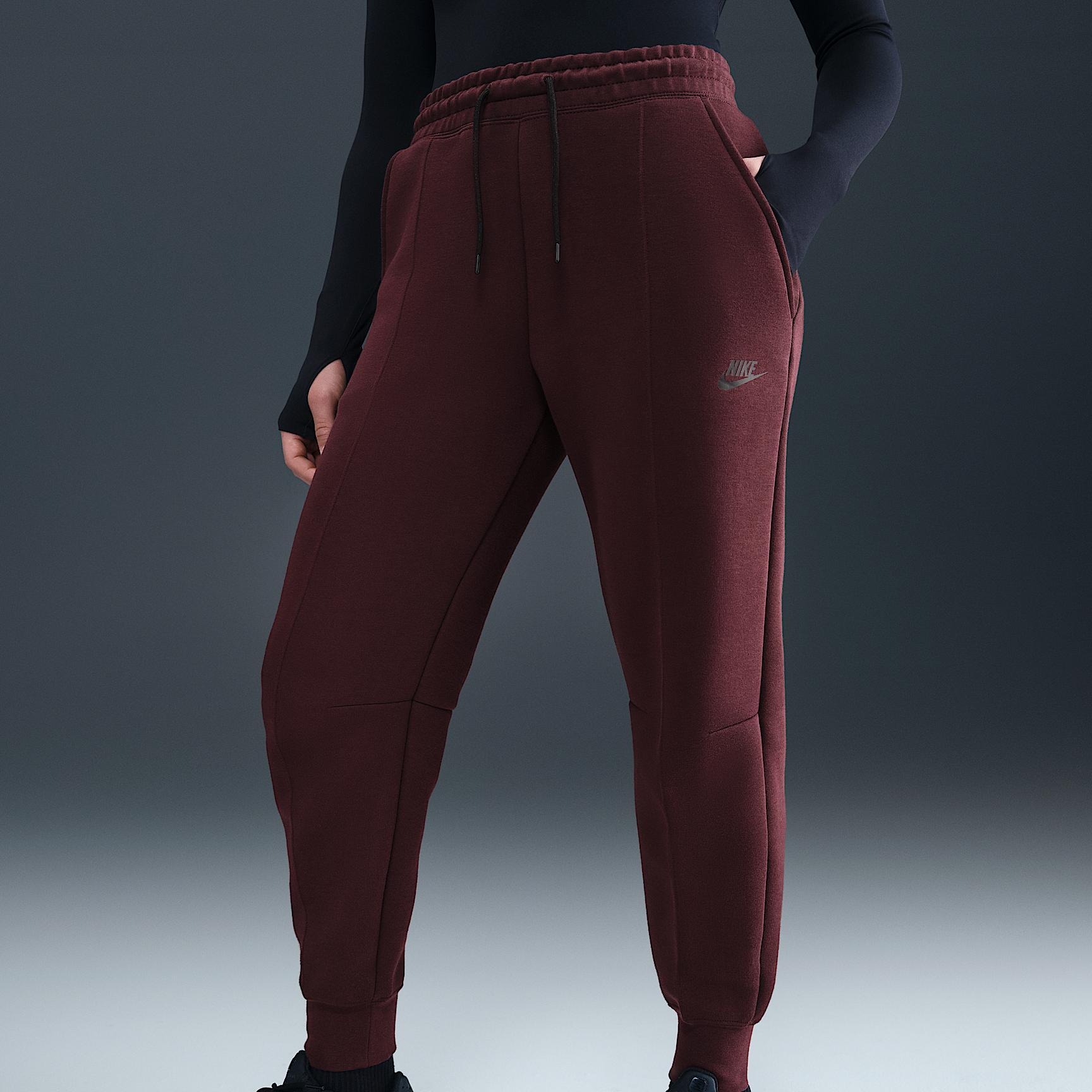 Women's Nike Sportswear Tech Fleece Mid-Rise Jogger Pants Product Image