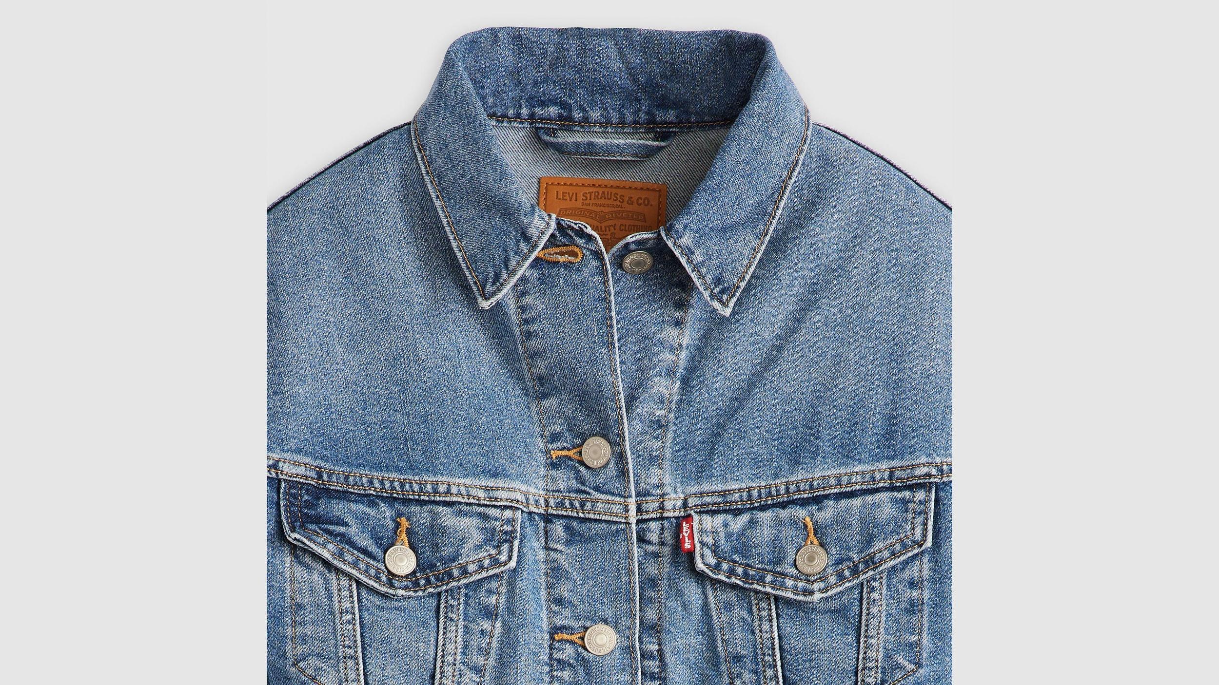 Shrunken '90s Trucker Jacket Product Image