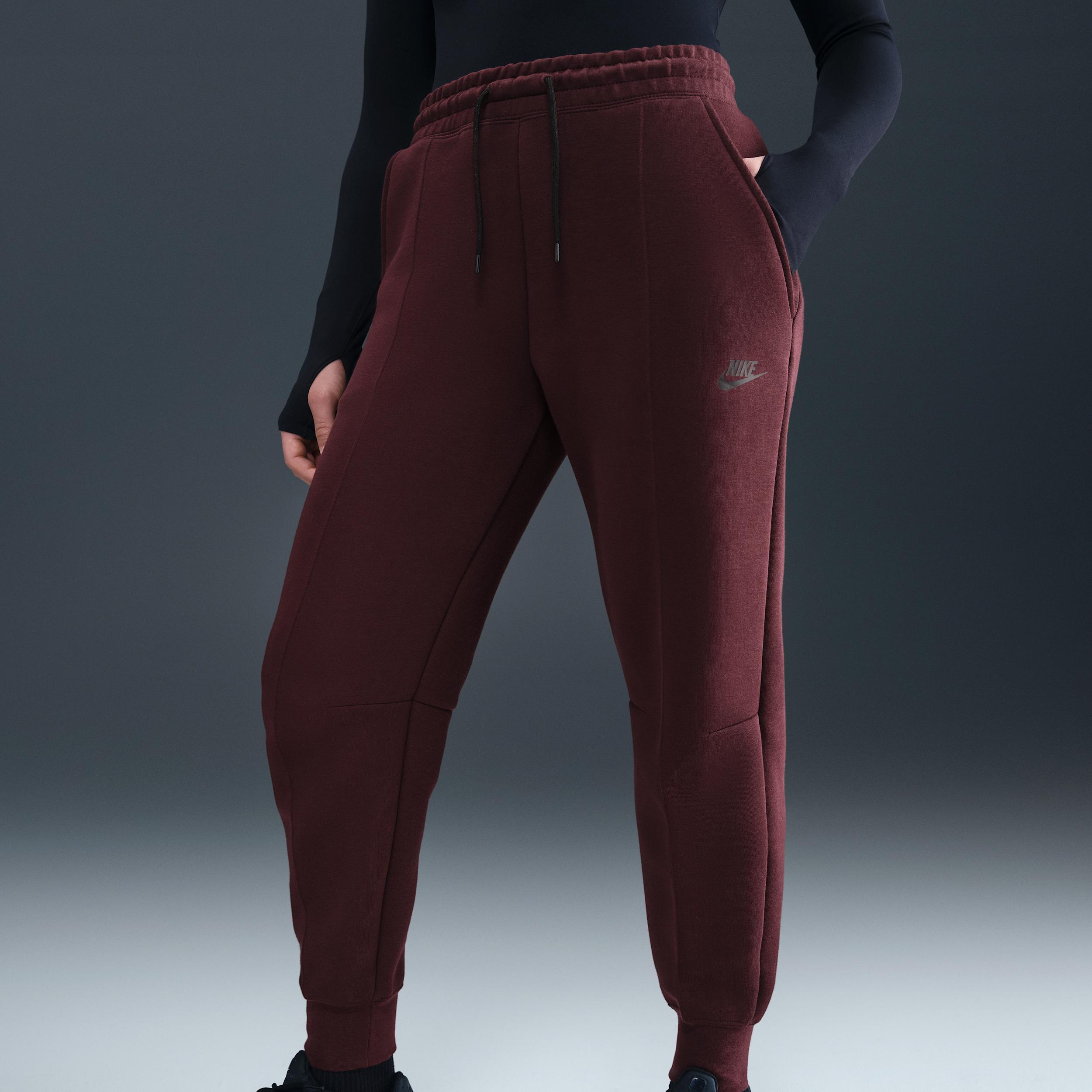 Women's Nike Sportswear Tech Fleece Mid-Rise Jogger Pants Product Image