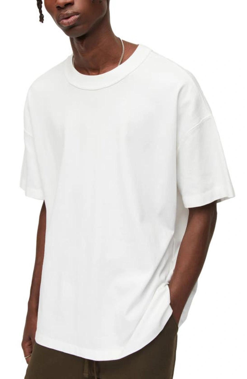 Allsaints Isac Oversized Fit Short Sleeve Crew Tee Product Image