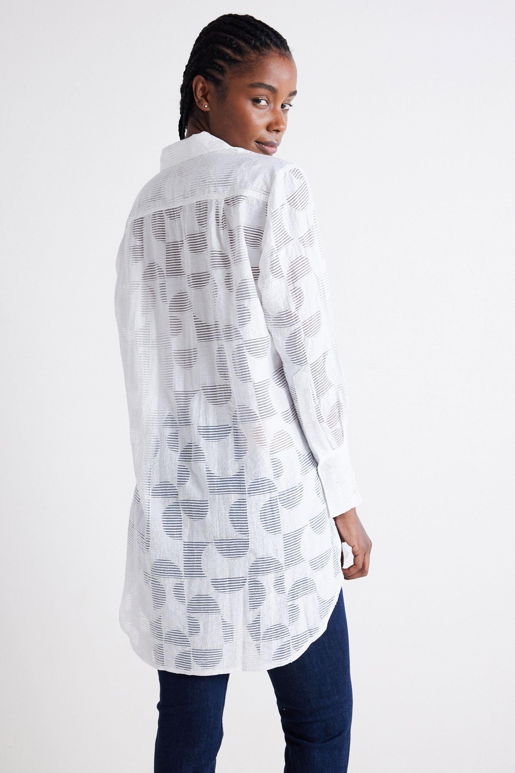 Walkover Geo Sheer Tunic Product Image