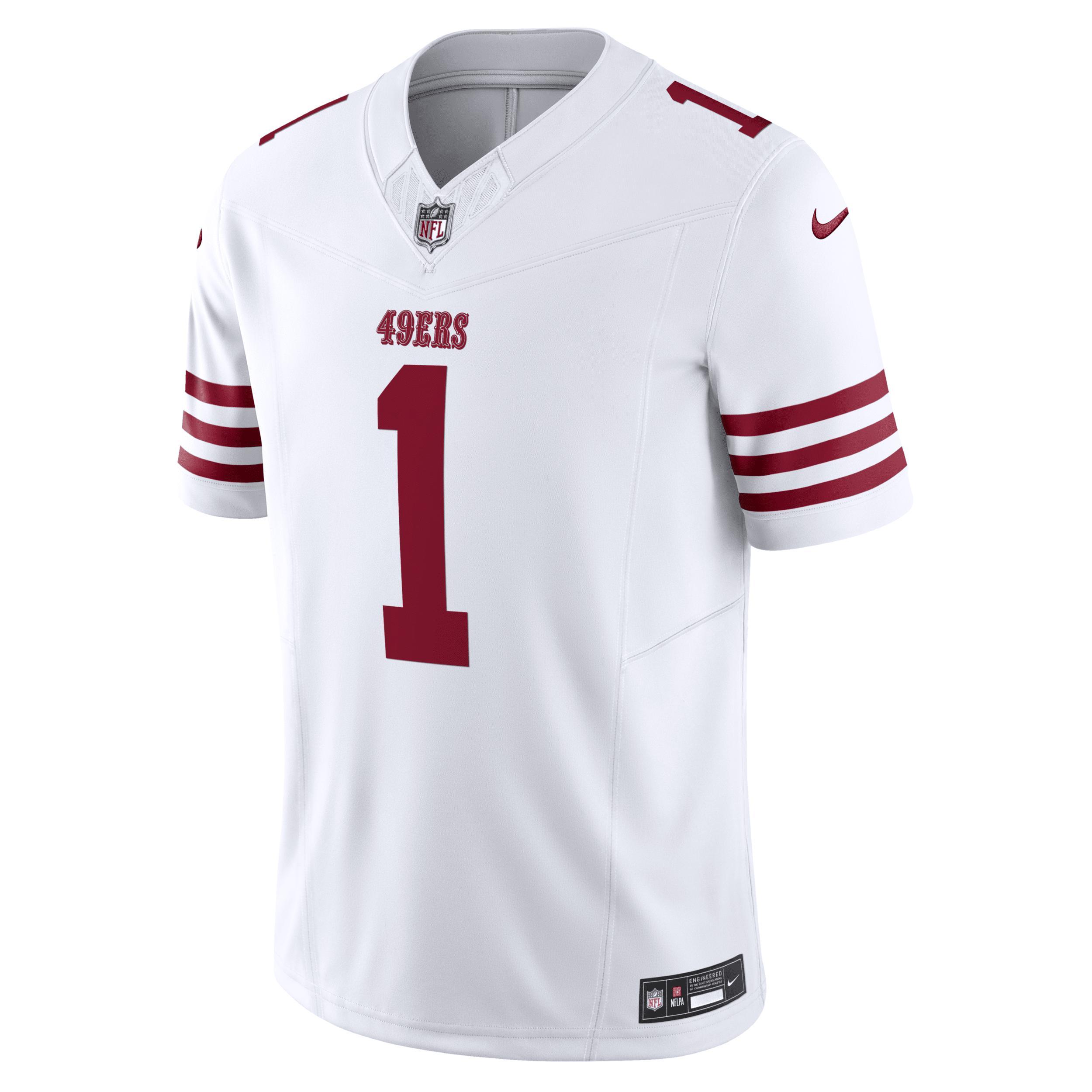 Men's Nike Deebo Samuel Sr White San Francisco 49ers Vapor F.U.S.E. Limited Jersey, Size: XL Product Image