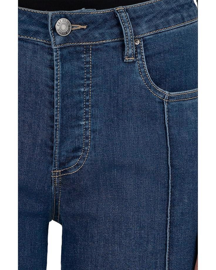 Meg High-Rise Fab Ab Wide Leg Raw Hem in Milestone Product Image