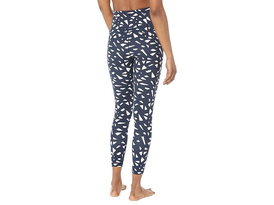 Sweaty Betty Super Soft 7/8 Yoga Leggings Blue Mini Vintage Seed Print) Women's Clothing Product Image