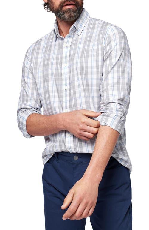 Faherty Performance Stretch Movement Plaid Long Sleeve Woven Shirt Product Image