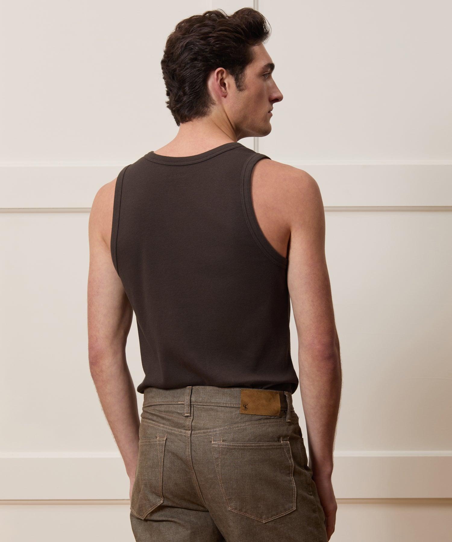 Portuguese Cotton Ribbed Tank Product Image