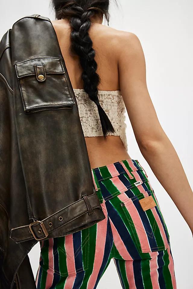 Wrangler Stripe Wanderer Mid-Rise Jeans Product Image