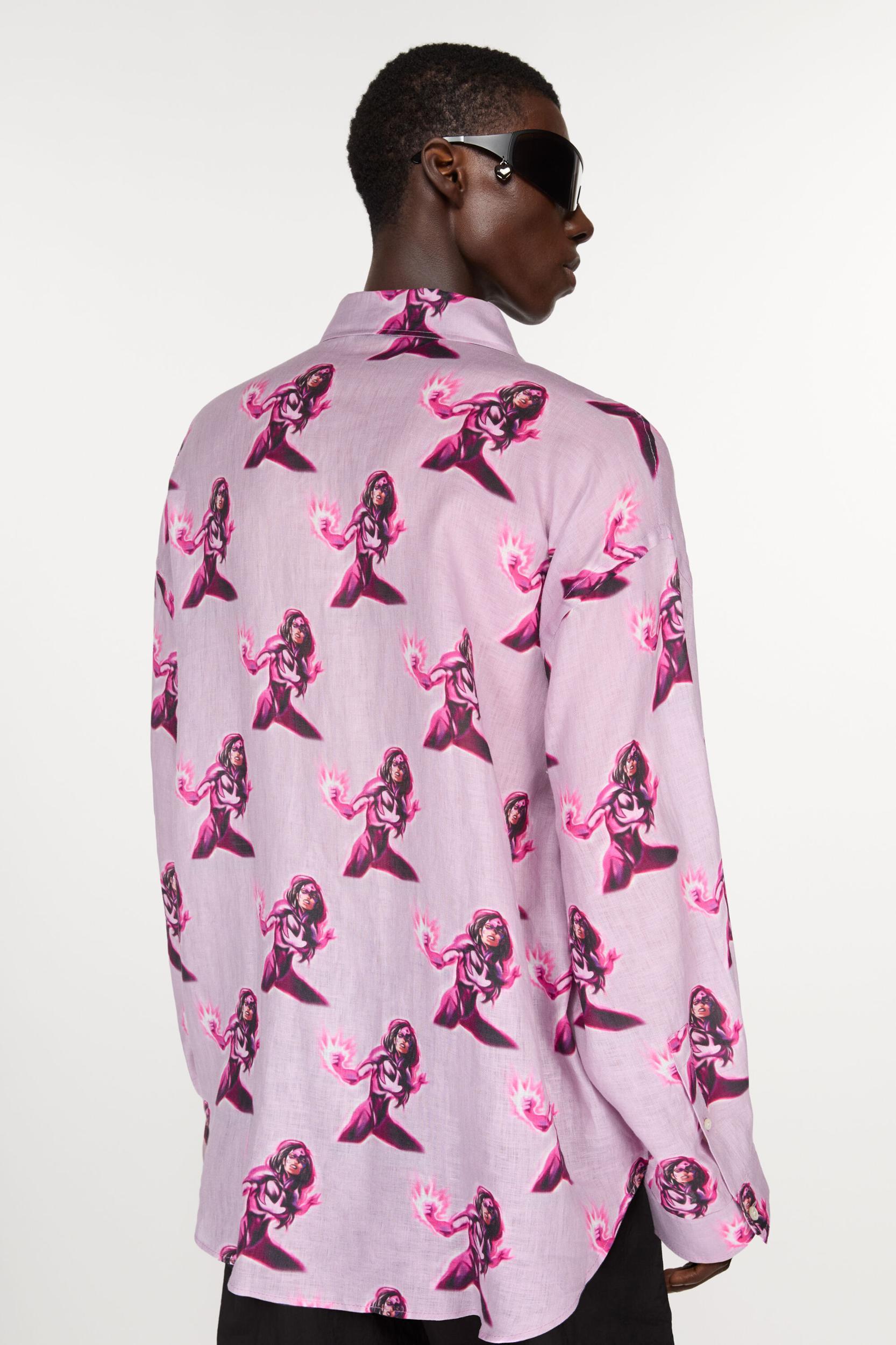 Button-up shirt printed Product Image