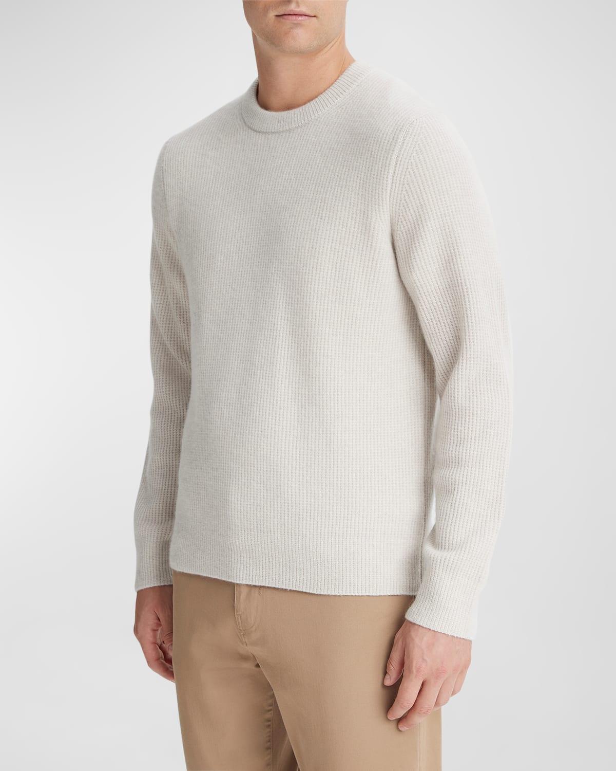 Mens Boiled Cashmere Thermal Sweater Product Image