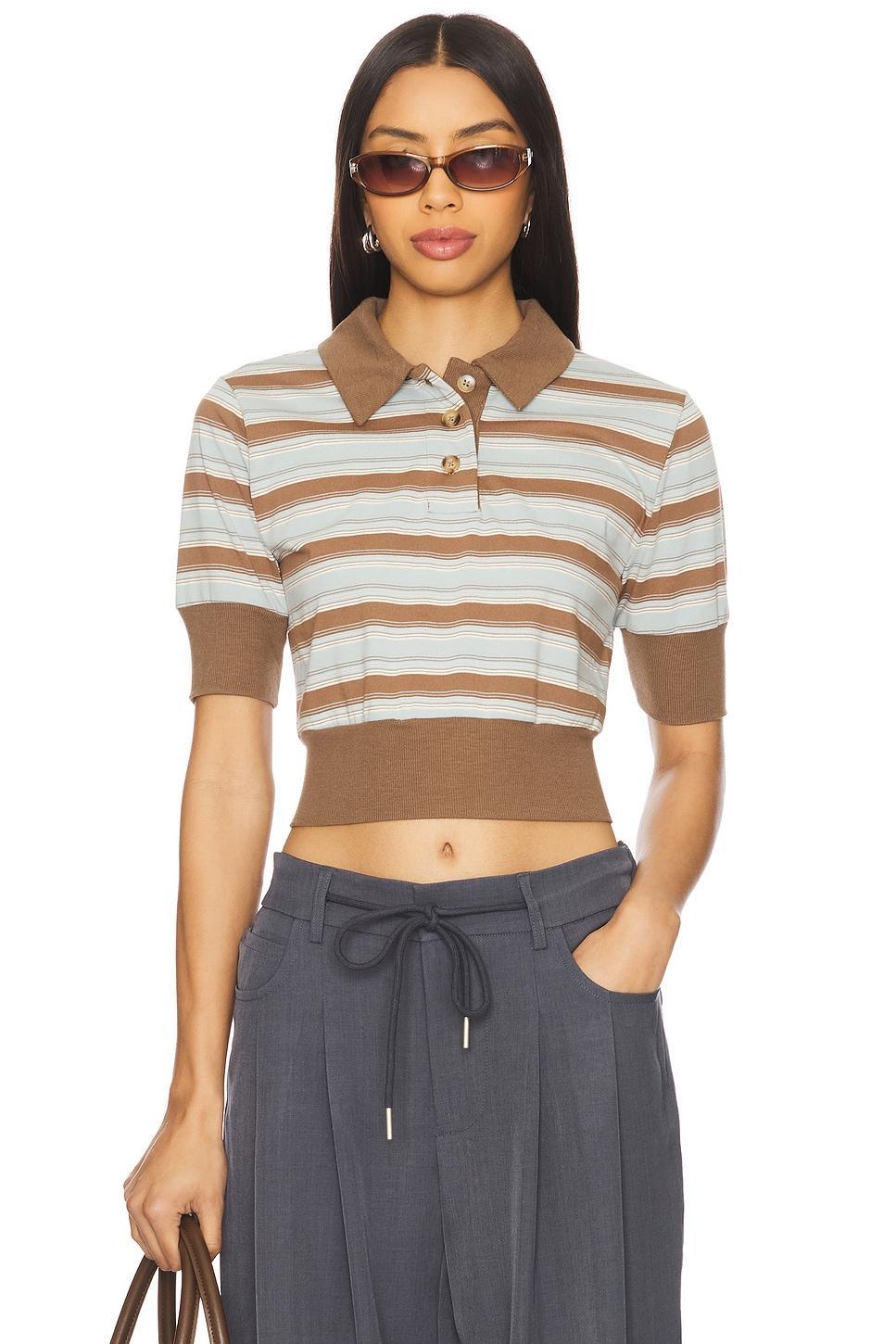 Maisy Polo Top Lovers and Friends Product Image