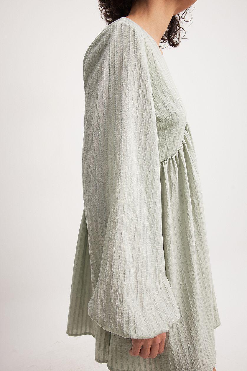 Structured Flowy Mini Dress Product Image