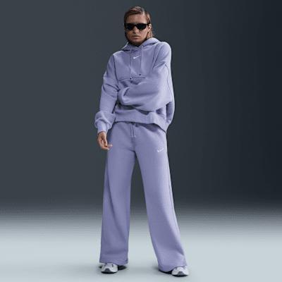 Women's Nike Sportswear Phoenix Fleece High-Waisted Wide-Leg Sweatpants Product Image