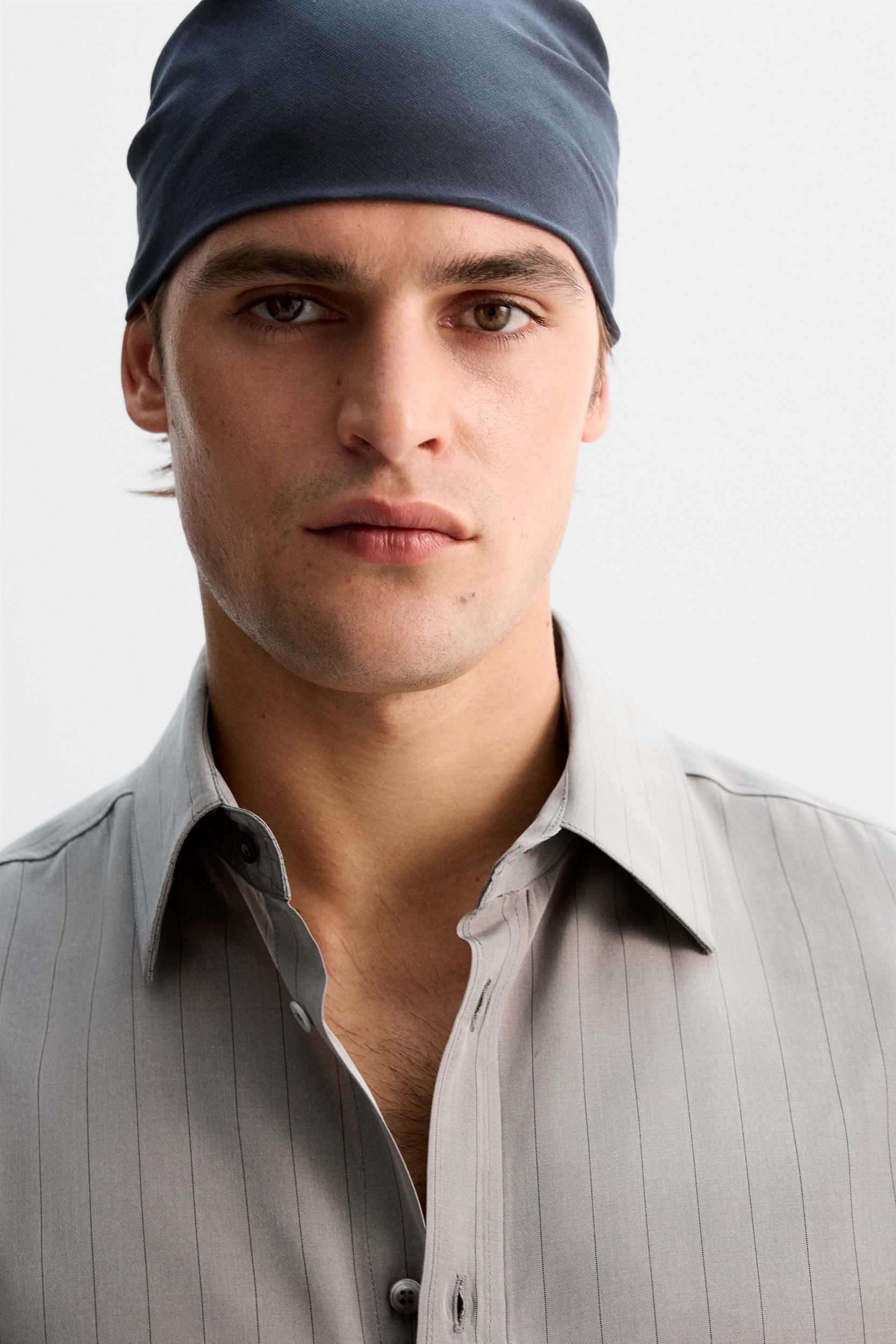 LIMITED EDITION VISCOSE STRIPE SHIRT Product Image