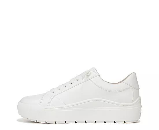Dr. Scholl's Time Off Go Women's Platform Sneakers, Size: 6, White Product Image