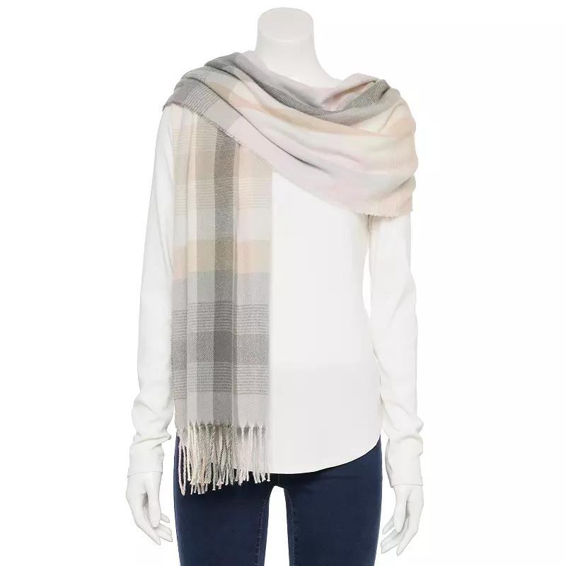 Womens Nine West Textured Soft Touch Wrap Scarf Product Image