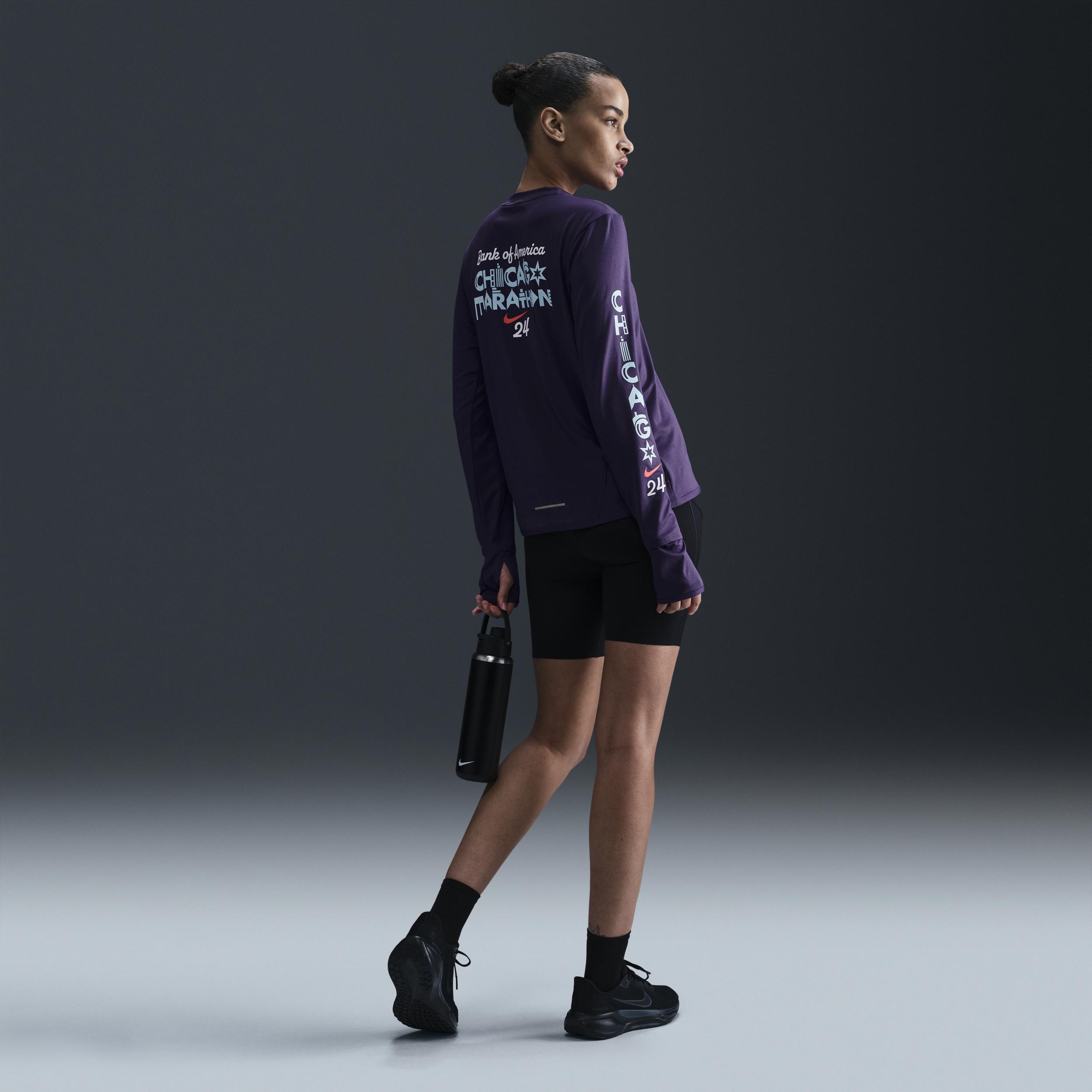 Nike Swift Element Women's Dri-FIT Crew-Neck Running Top Product Image