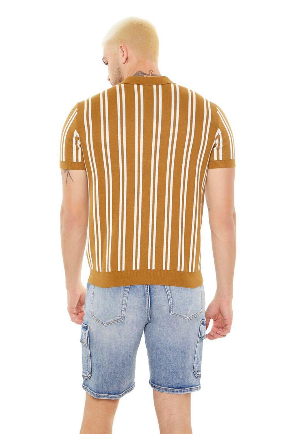 Striped Sweater-Knit Shirt | Forever 21 Product Image