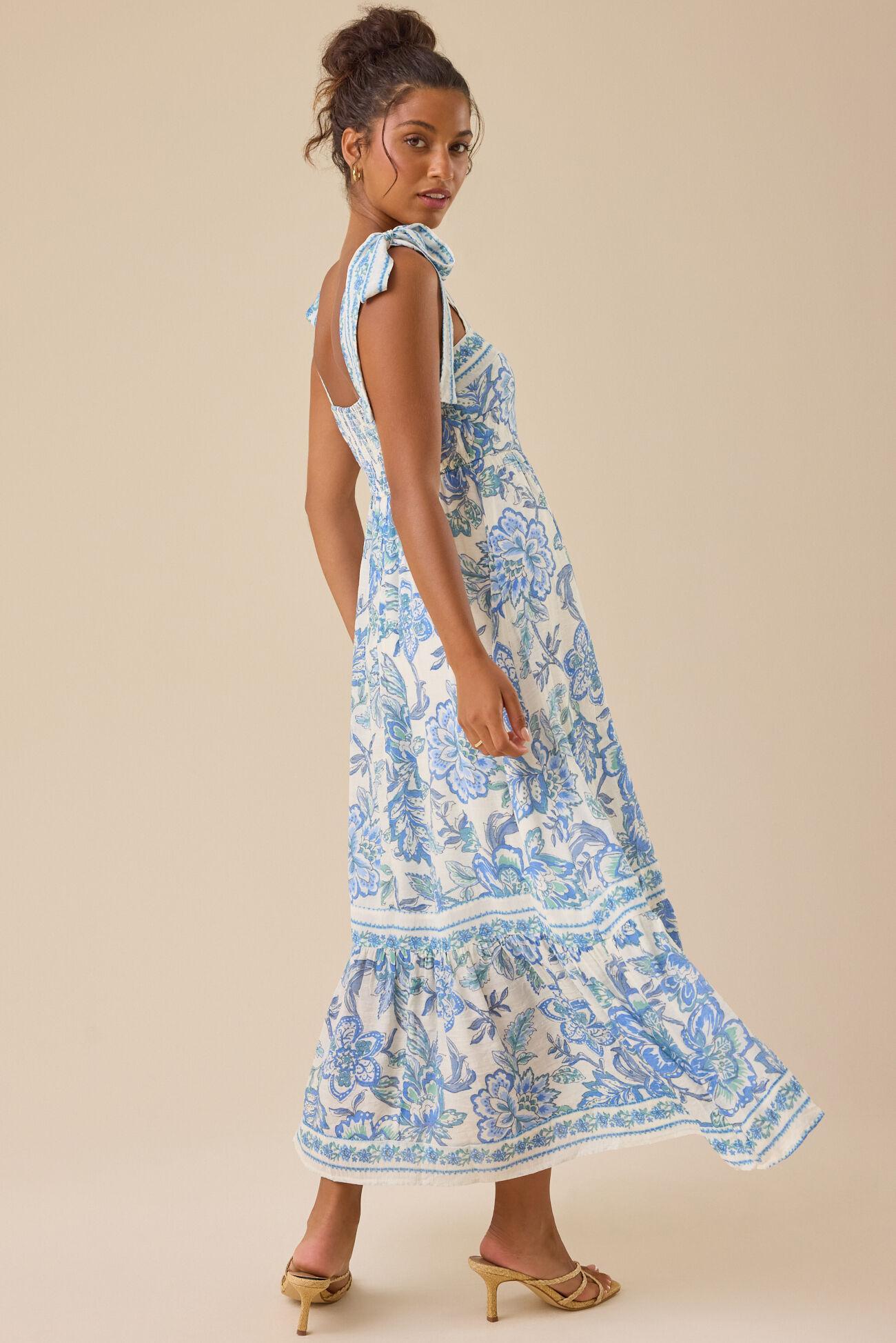 Sasha Floral Maxi Dress Product Image