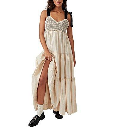 Free People Bluebell Solid Maxi (Eclipse) Women's Clothing Product Image