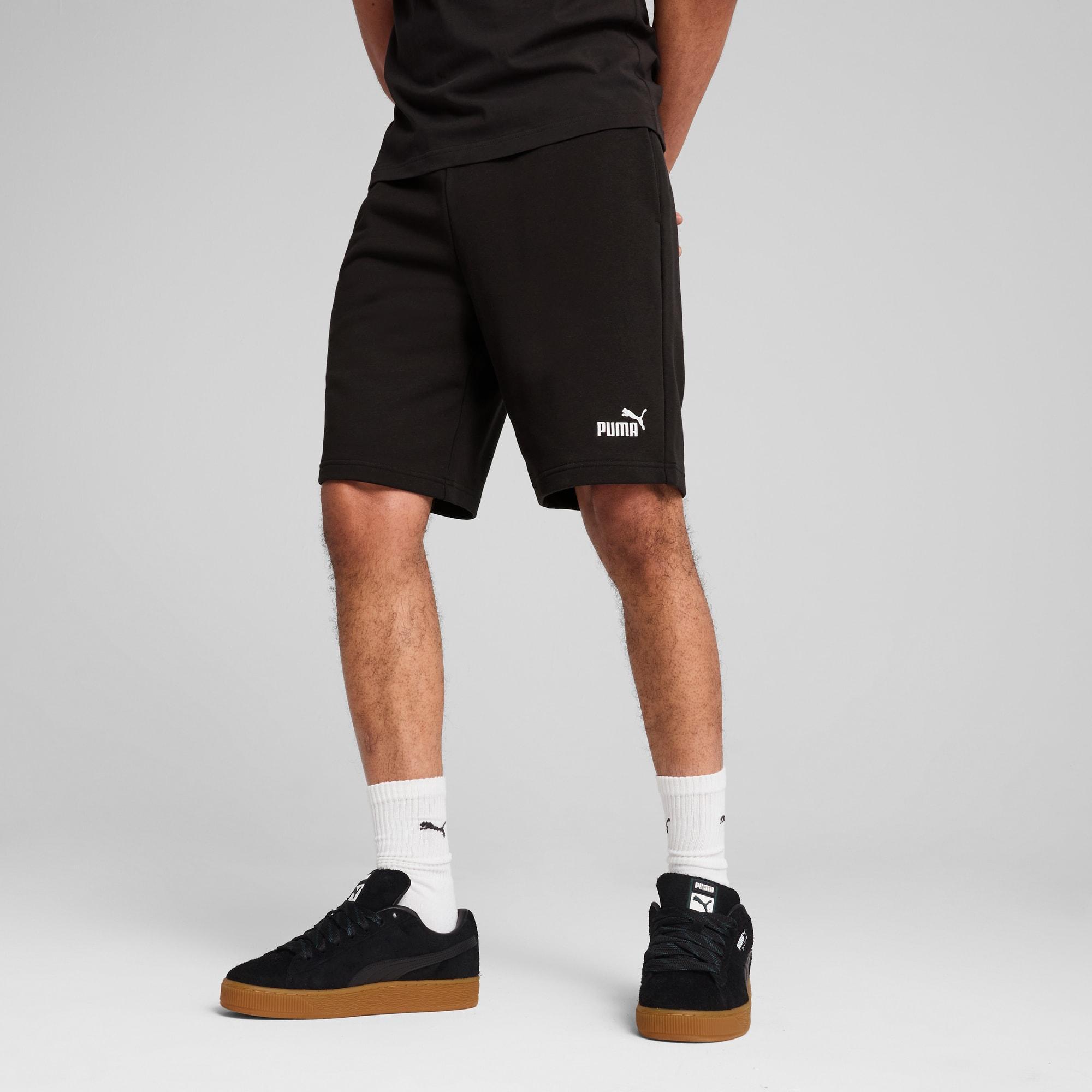 PUMA Essentials No. 1 Logo Men's 10" Shorts in Medium Grey Heather Product Image