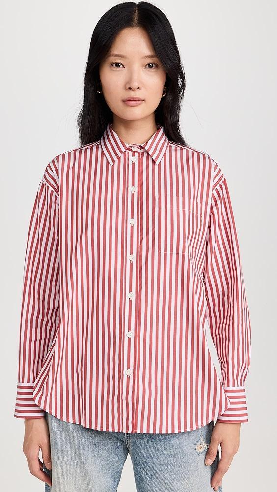 Clare V. Emiliette Oversized Shirt | Shopbop Product Image