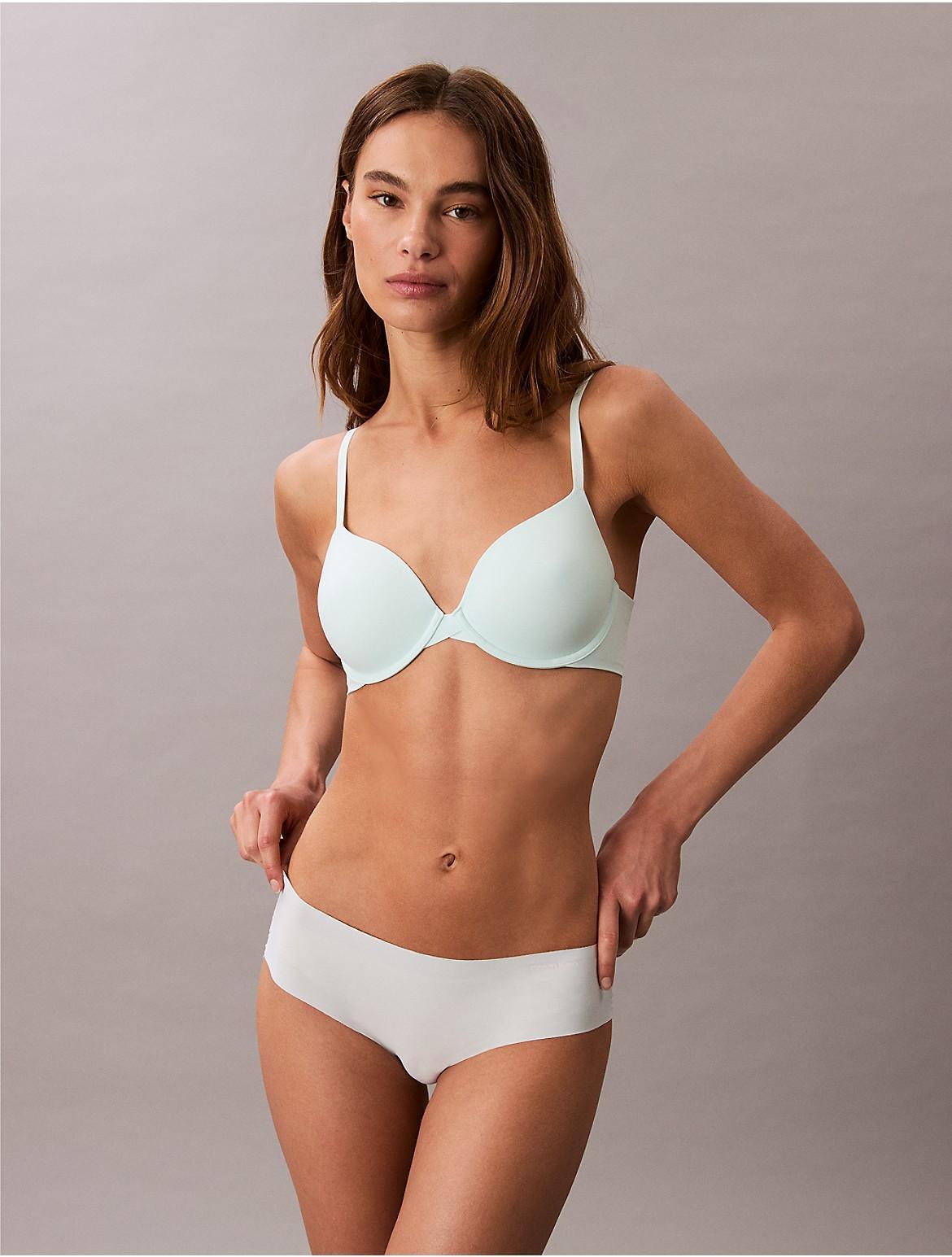 Calvin Klein Womens Perfectly Fit Modern T-Shirt Bra - Blue Product Image