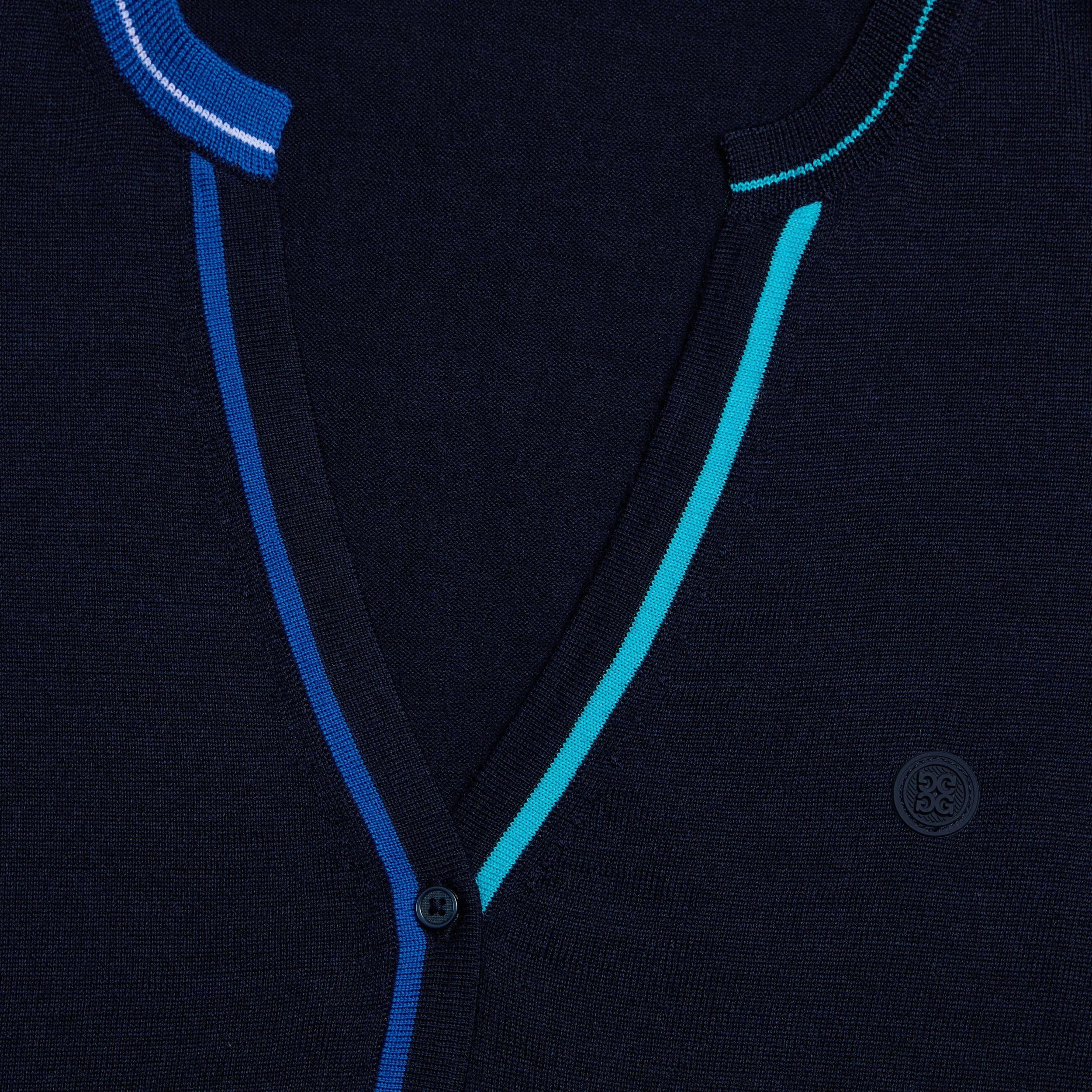 FITTED MERINO WOOL CARDIGAN Product Image