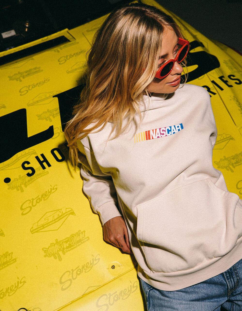TILLYS x NASCAR Since 1948 Mens Hoodie - CREAM Product Image