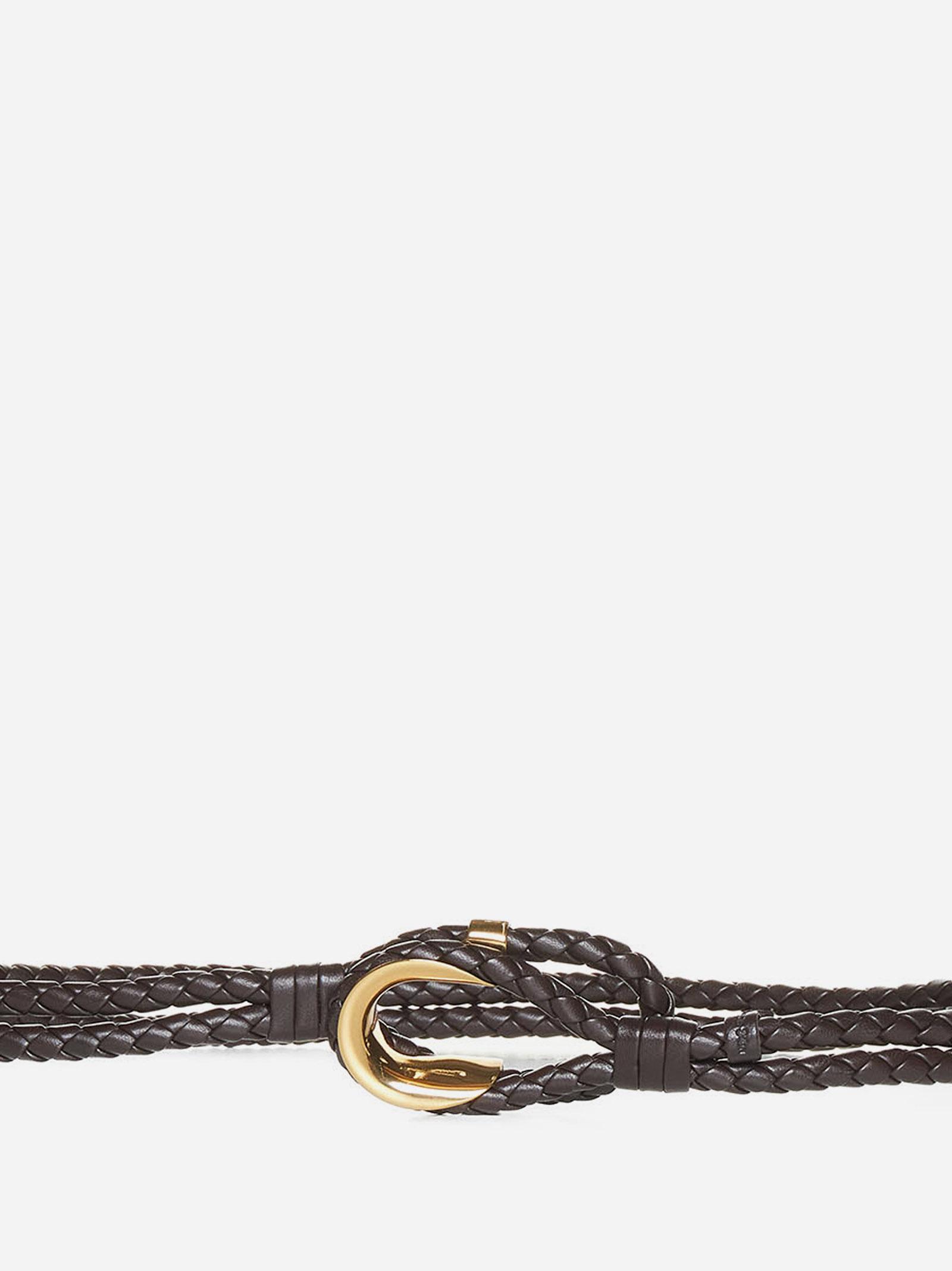 BOTTEGA VENETA Coaxial Belt In Fondant Product Image