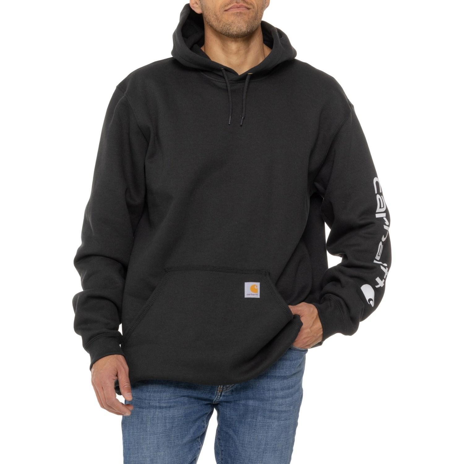 Carhartt K288 Big and Tall Loose Fit Midweight Logo Graphic Hoodie - Factory Seconds Product Image