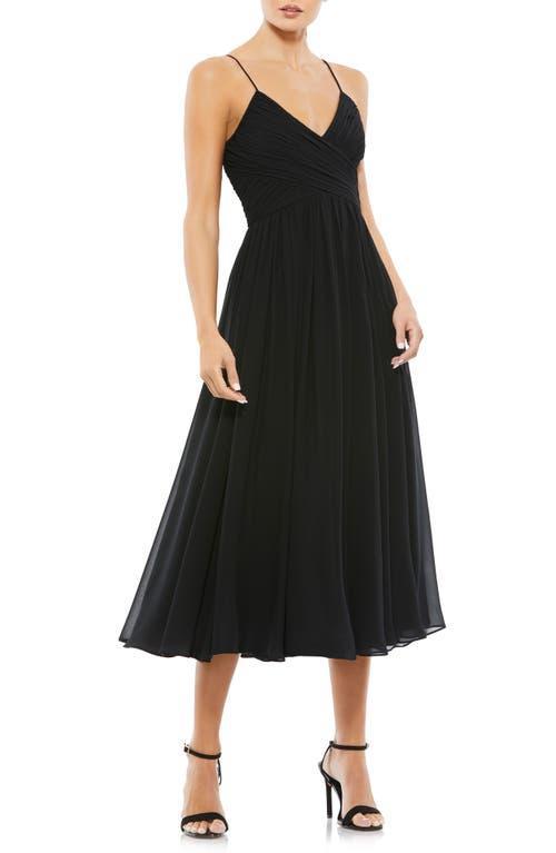 Womens Ieena Faux Wrap Sleeveless Flowy Dress Product Image