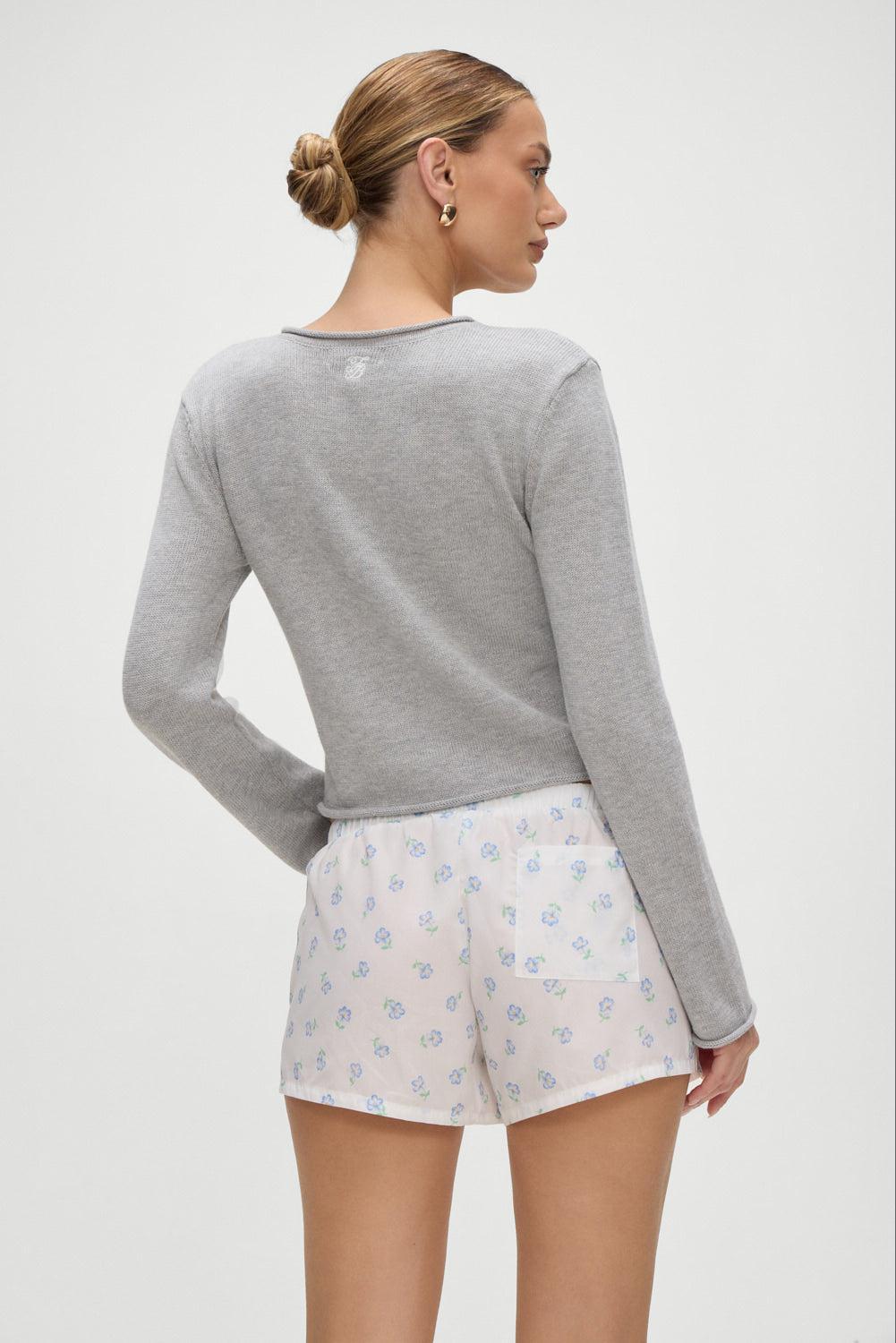 Kennedy Cotton Knit Sweater - New York Product Image