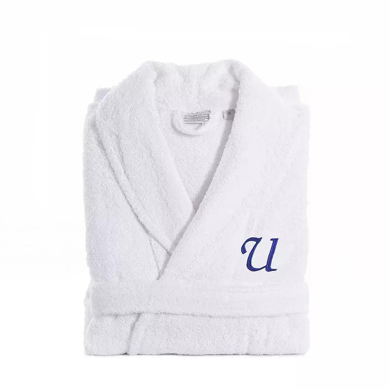 Linum Home Textiles Turkish Cotton Personalized Unisex Embroidered Terry Bathrobe, Women's, Size: Small/Medium Product Image