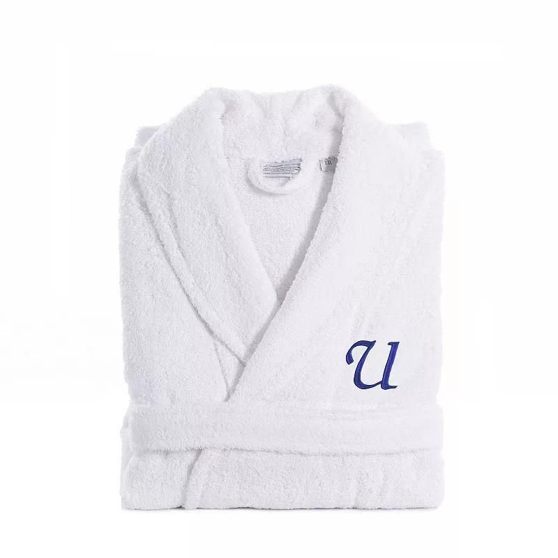 Linum Home Textiles Turkish Cotton Personalized Unisex Embroidered Terry Bathrobe, Women's, Size: Small/Medium Product Image