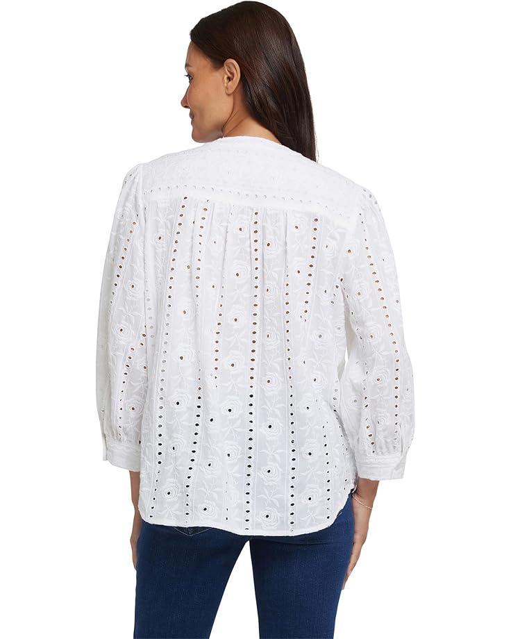 Short Puff Sleeved Popover Top Product Image