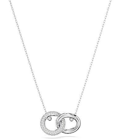 Swarovski Dextera Interlocking Pendant Necklace, 15-17.75 Product Image
