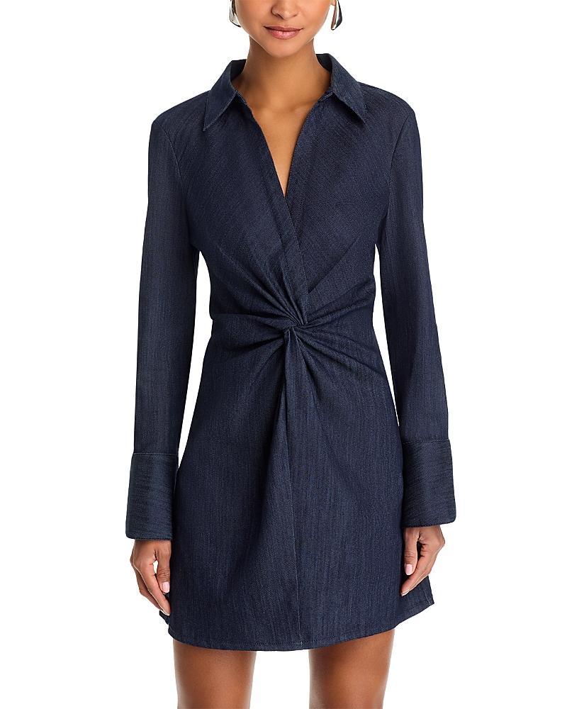 Cinq a Sept Mckenna Denim Cotton Dress Product Image