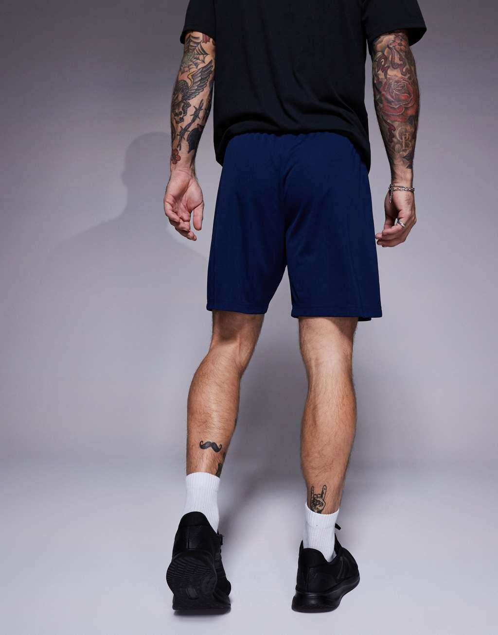 adidas Performance Entrada 22 shorts in navy Product Image