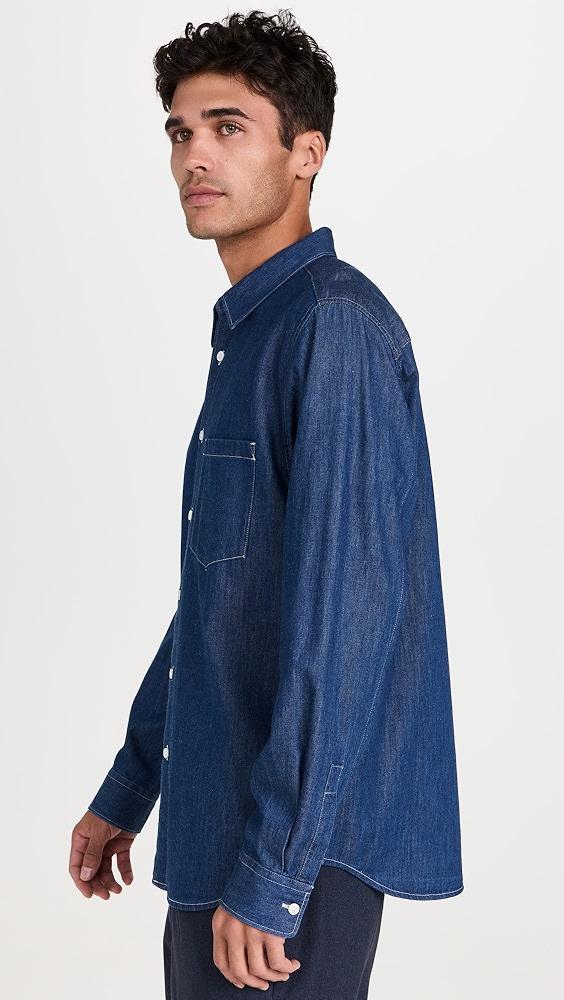 Theory Irving Denim Shirt | Shopbop Product Image
