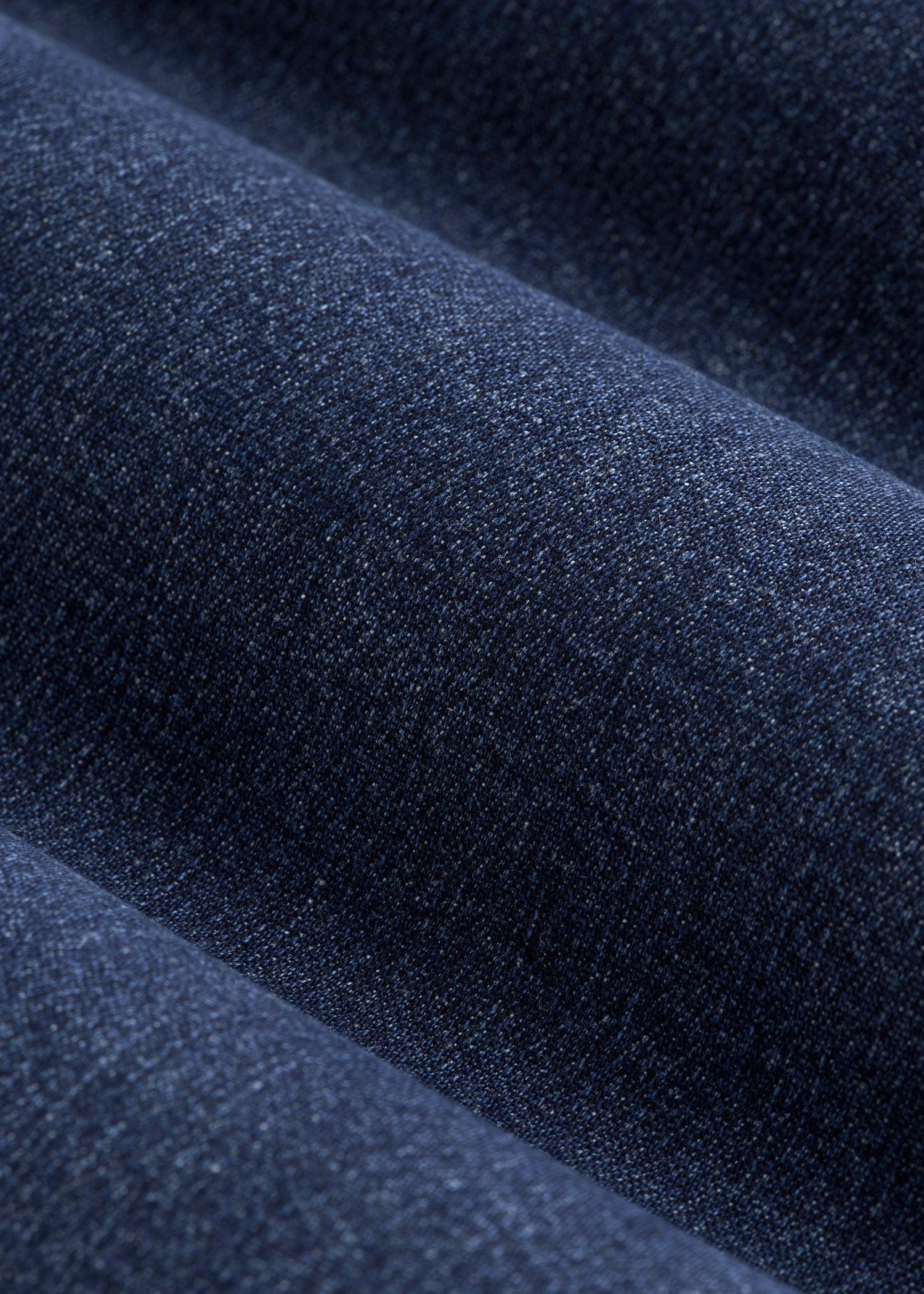 Carman TAPERED Fleeced Jeans for Tall Men in Colorado Blue Wash Product Image