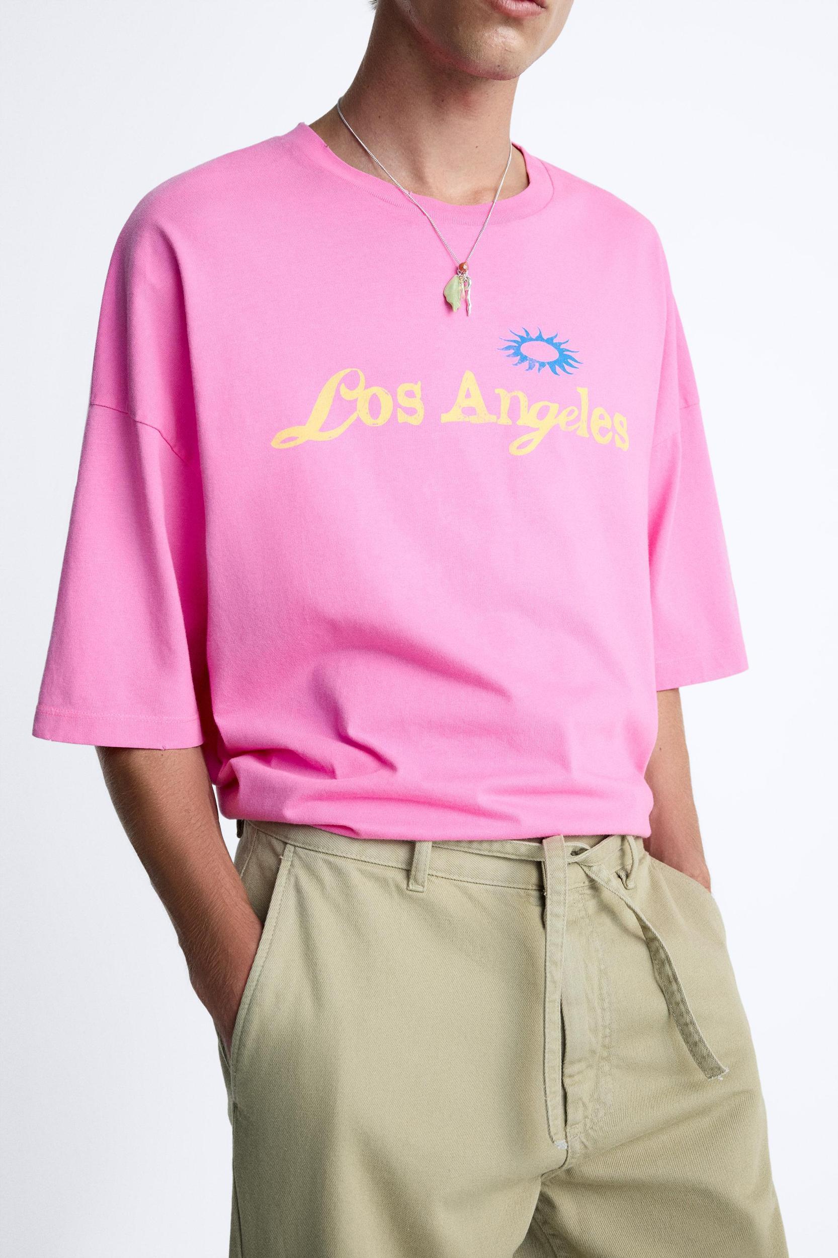WASHED PRINTED T-SHIRT Product Image